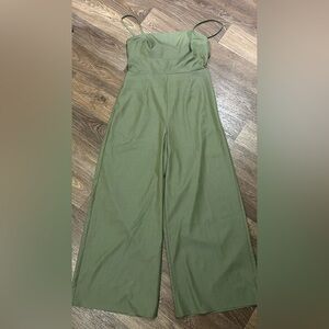 NWT Trixxi Olive Green Women's Romper